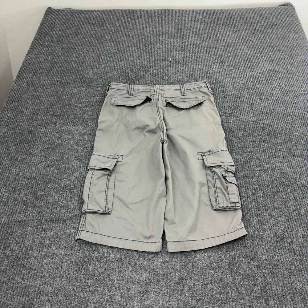 Urban Pipeline Cargo Shorts Mens 30 Gray Cotton Multi Pocket Gorpcore Utility
